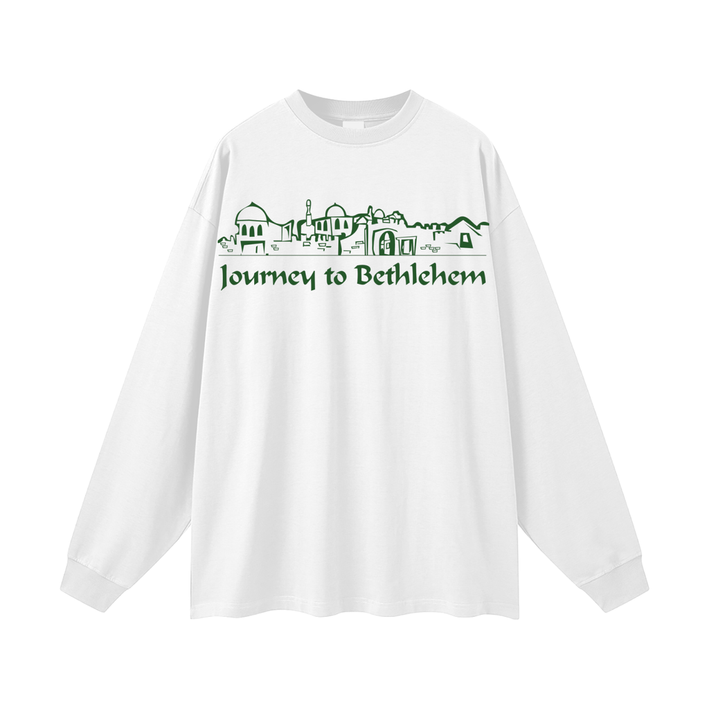 JTB with dates Oversized Unisex Long Sleeve T-Shirt