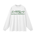 JTB with dates Oversized Unisex Long Sleeve T-Shirt