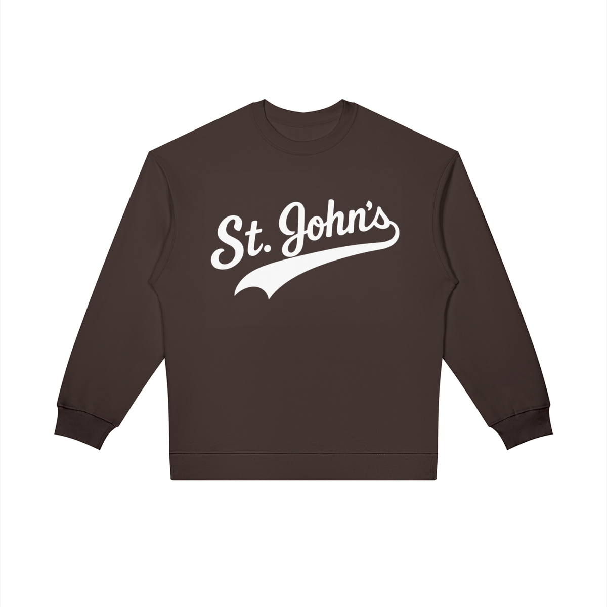St. John's Swoosh Unisex Oversized Crewneck Sweatshirt