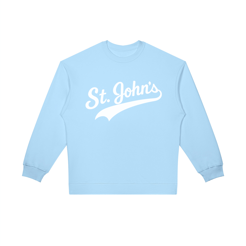 St. John's Swoosh Unisex Oversized Crewneck Sweatshirt