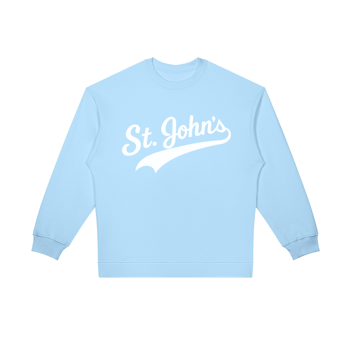 St. John's Swoosh Unisex Oversized Crewneck Sweatshirt