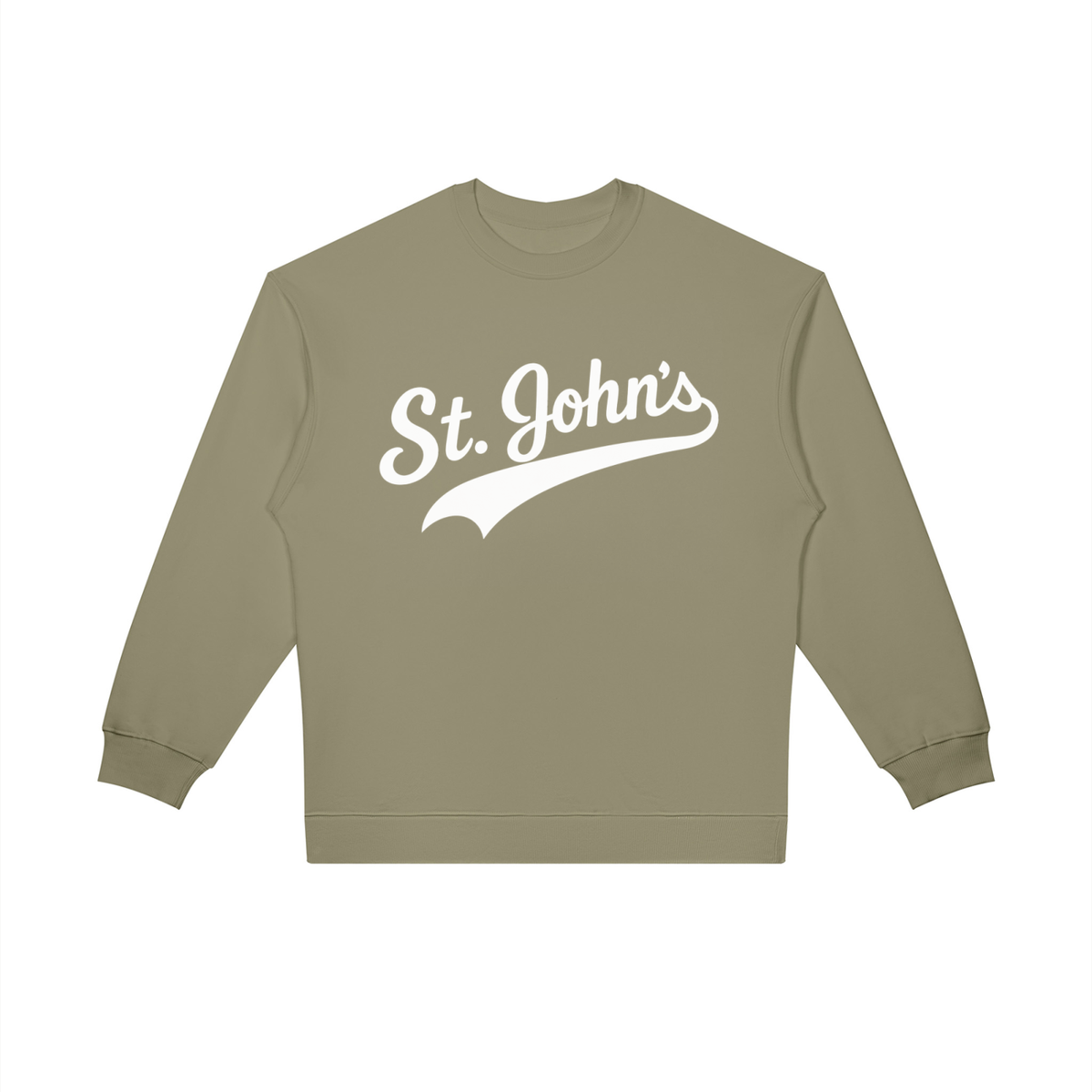 St. John's Swoosh Unisex Oversized Crewneck Sweatshirt