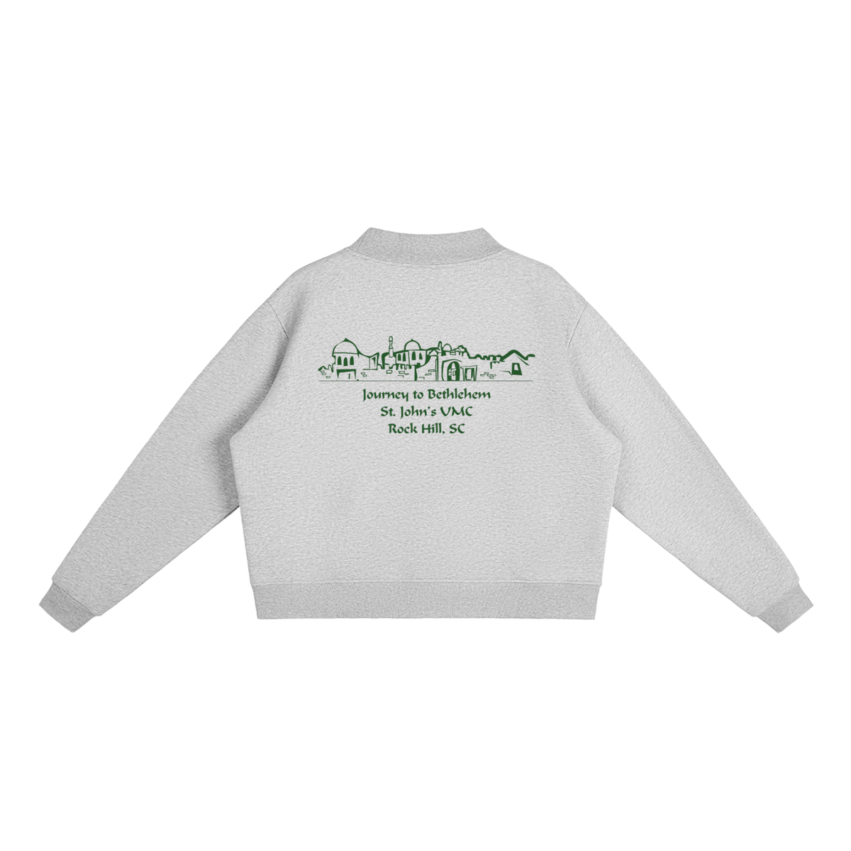 JTB - no date - Fleece Mock-Neck Crew Sweatshirt