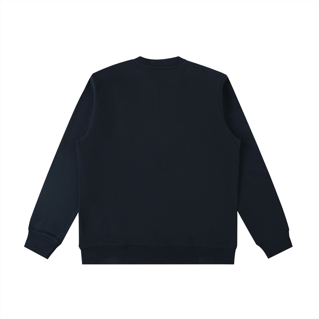 St. John's White Text Crewneck  Sweatshirt