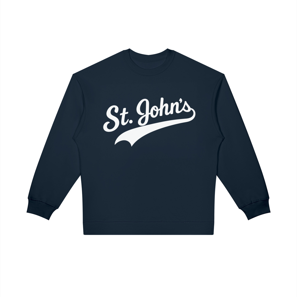 St. John's Swoosh Unisex Oversized Crewneck Sweatshirt