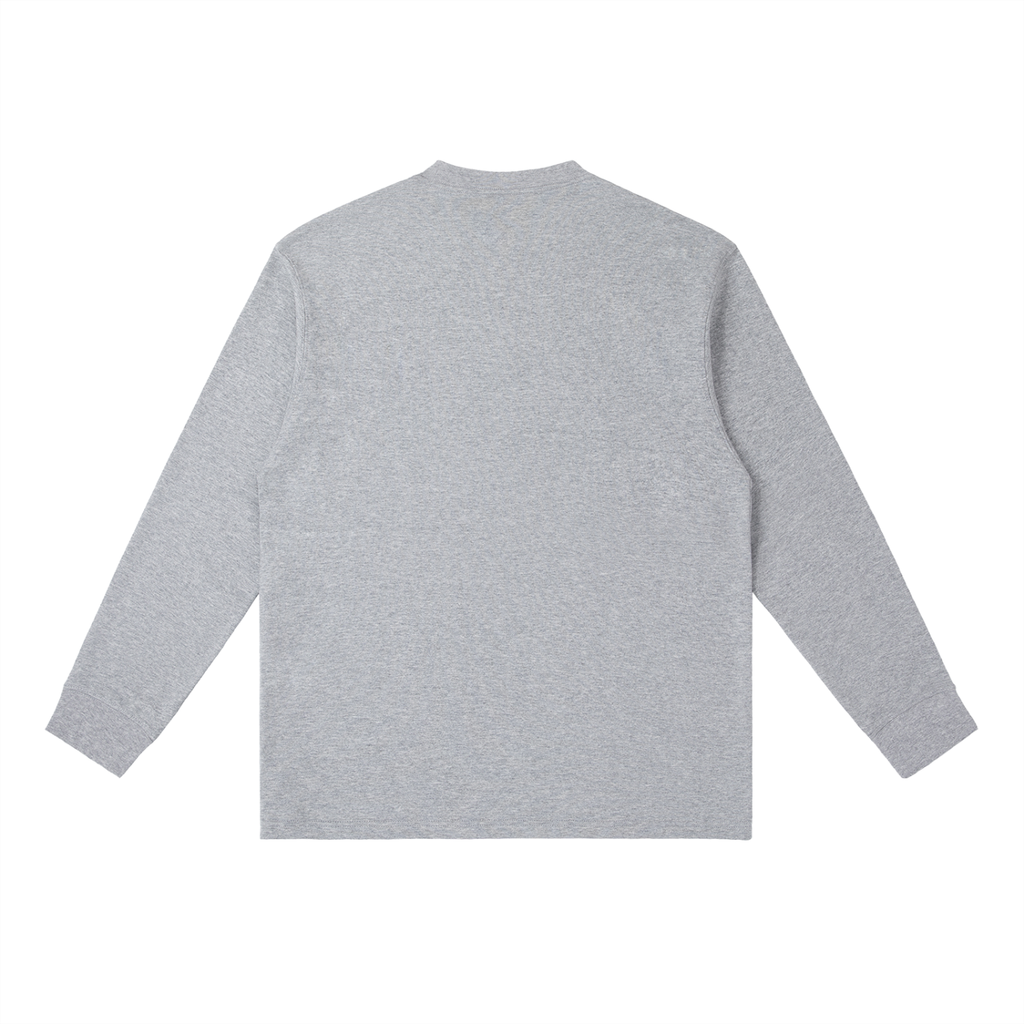 St. John's Classic  White Text Crewneck Long-Sleeve T-Shirt