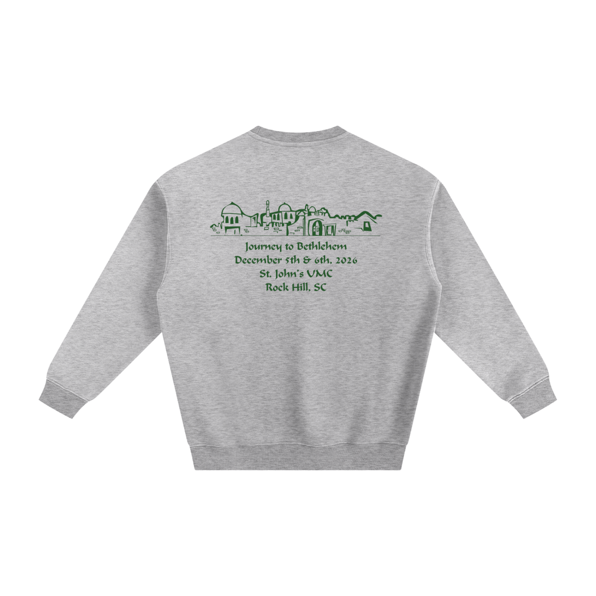 JTB with dates Fleeced Sweatshirt