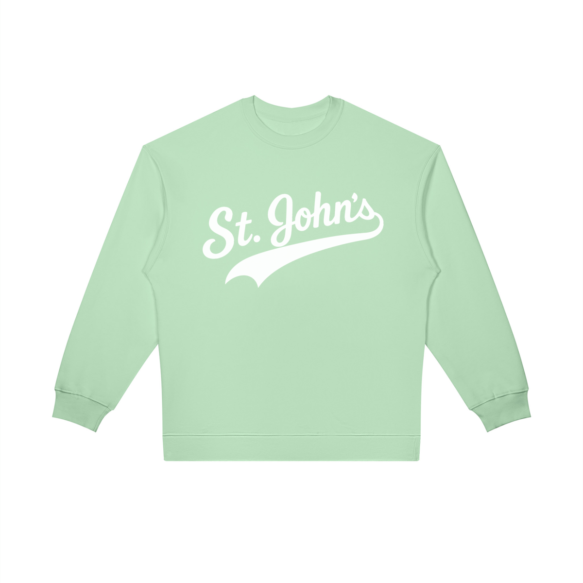 St. John's Swoosh Unisex Oversized Crewneck Sweatshirt